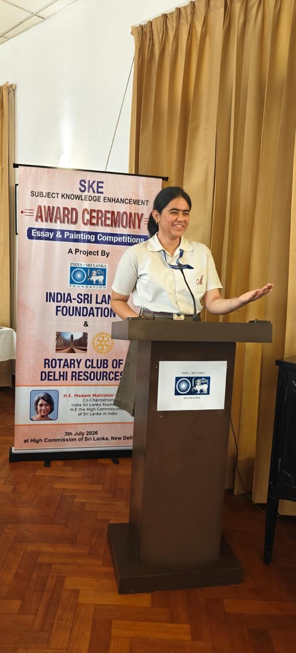 Mayoor School, Noida Shines at Sri Lanka Subject Knowledge Enhancement Competition